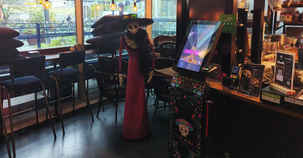 Self-service kiosk Prestop La Catrina