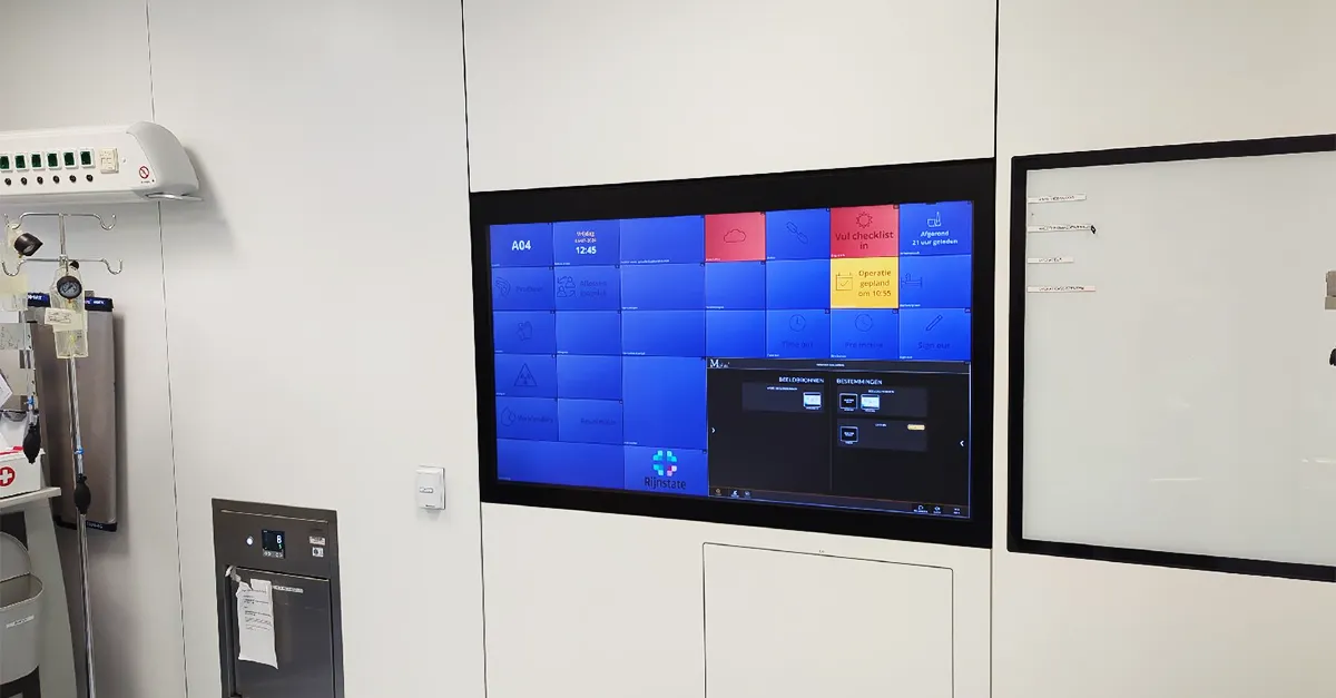 OK touchscreens Rijnstate Arnhem