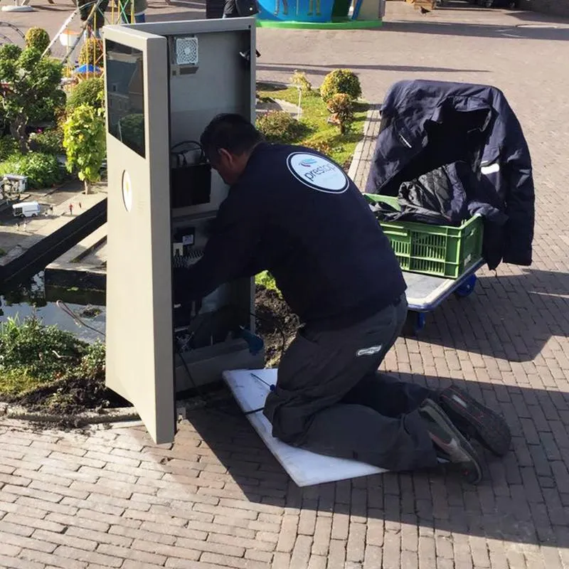 Installation vor Ort