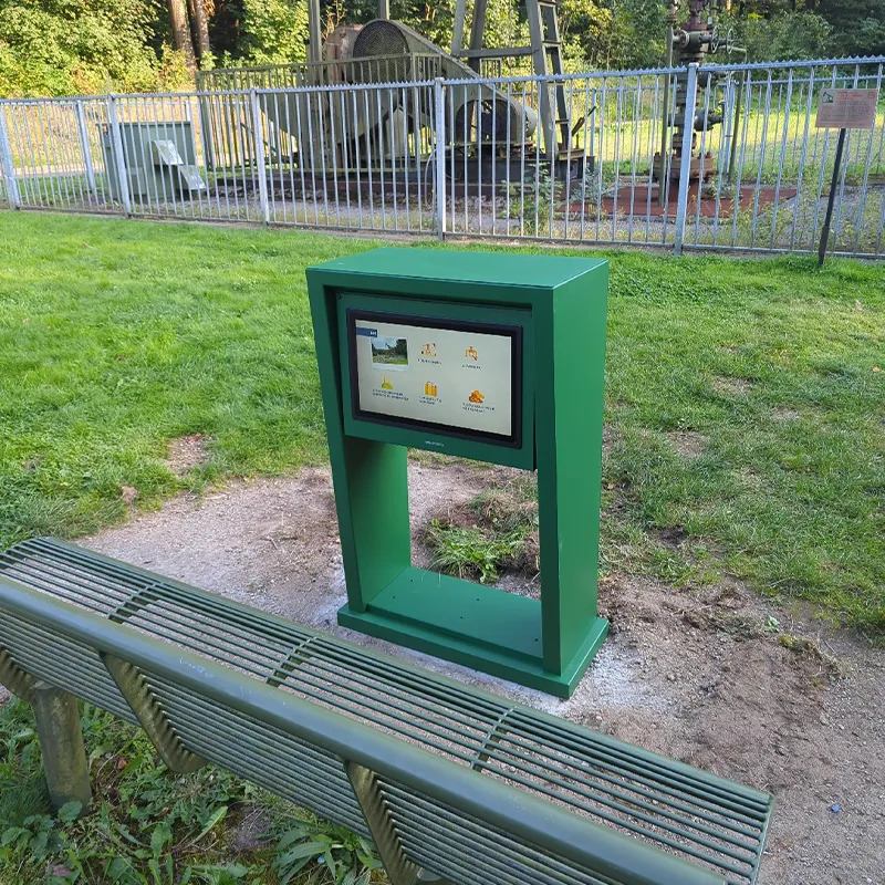 Optimale Sichtbarkeit des Bildschirms
