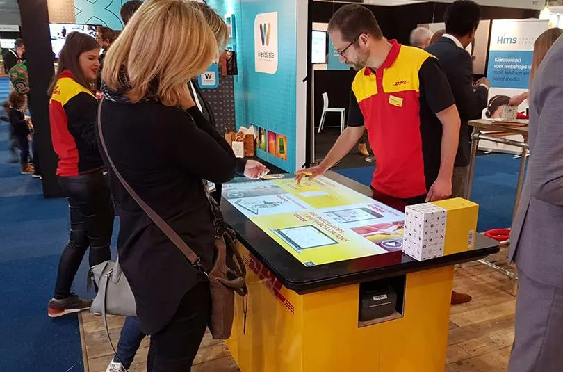 DHL Touchscreen Tische - Prestop Touch Table