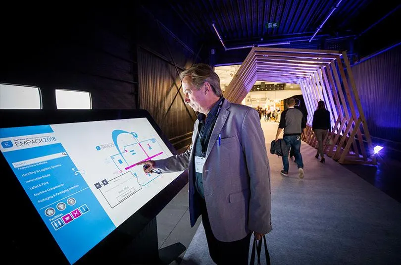 Interactieve plattegrond Easyfairs