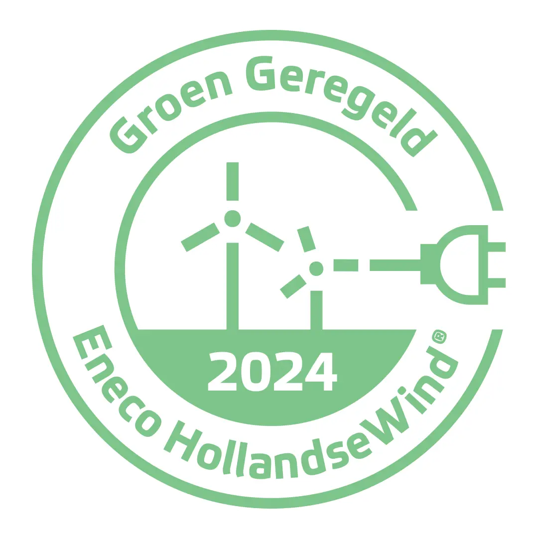 100 % Ökostrom aus den Niederlanden Zertifikat