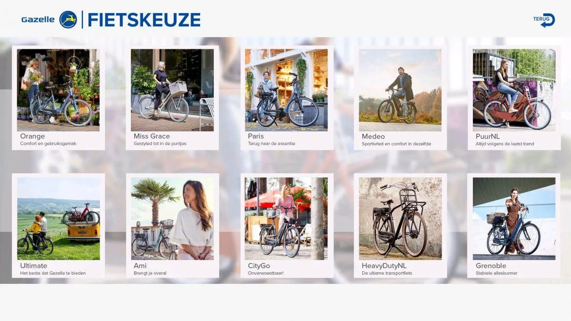 screenshots Gazelle information kioske erlebniszentrum prestop