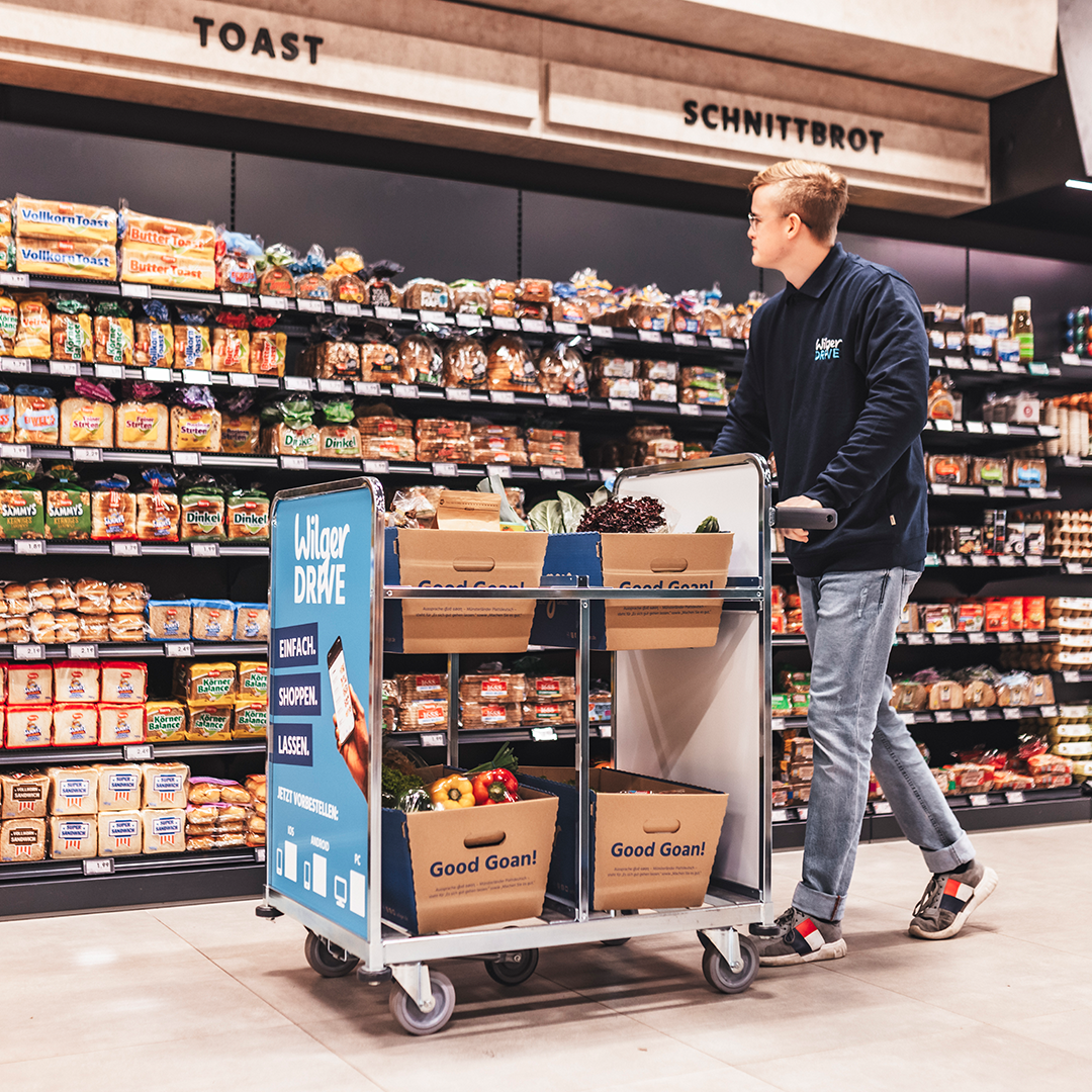 Lebensmittel im Supermarkt