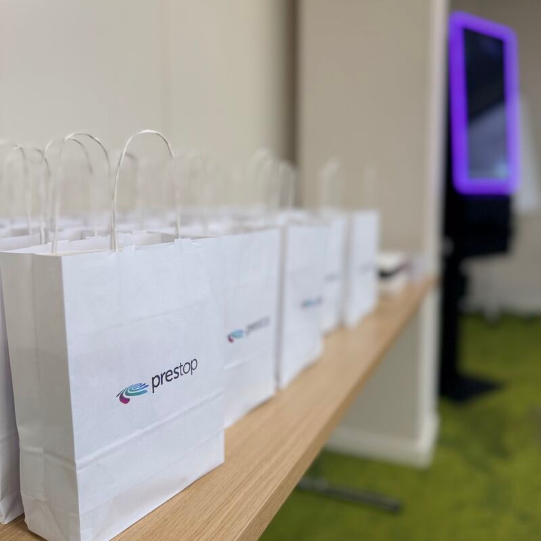 Prestop Goodie Bags für Teilnehmer der Kiosk & Wine Experience in Volkach.