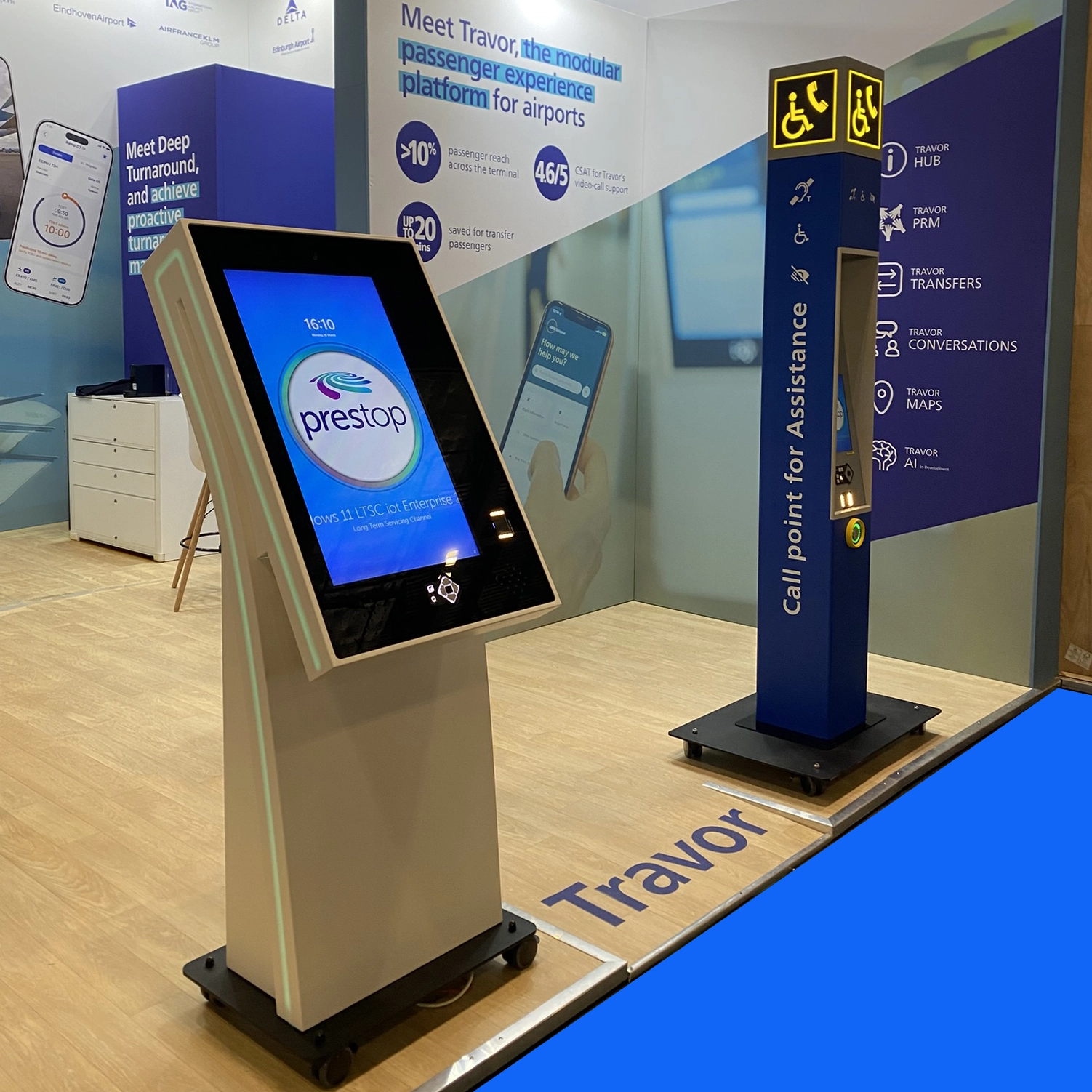 Schiphol Aviation Solutions auf der PTE 2026 mit Self-Service-Lösungen