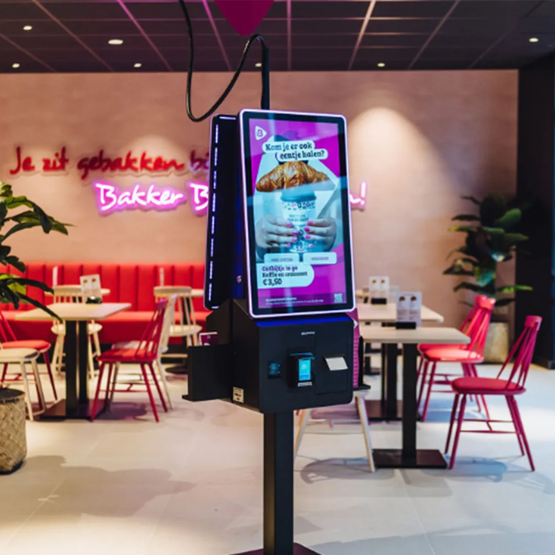 Doppel- und Dreiseitige Bestellterminals Kioske