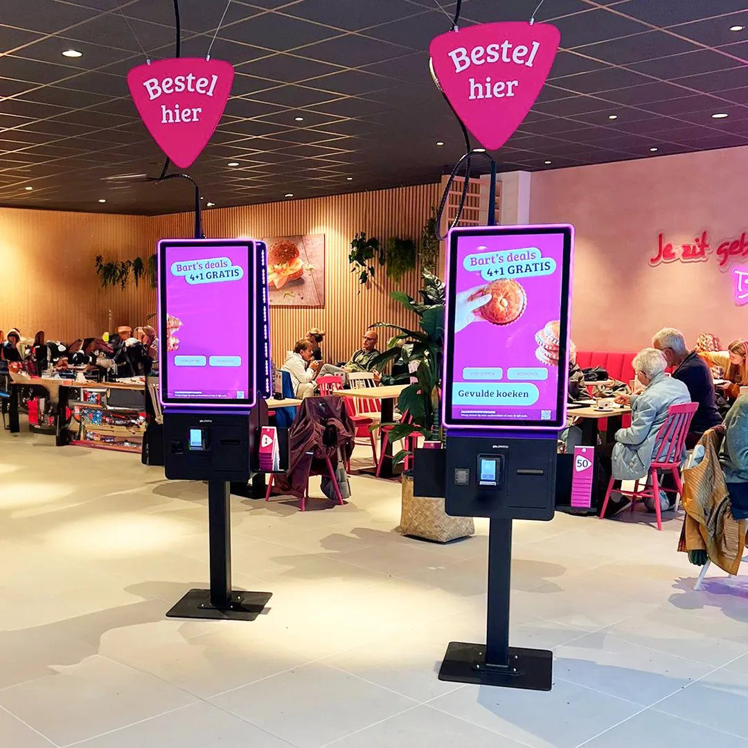 Bestellterminals für die Gastronomie von Prestop