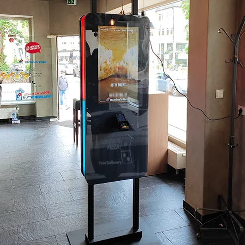 Prestop Self-Service Kiosk Domino's Pizza