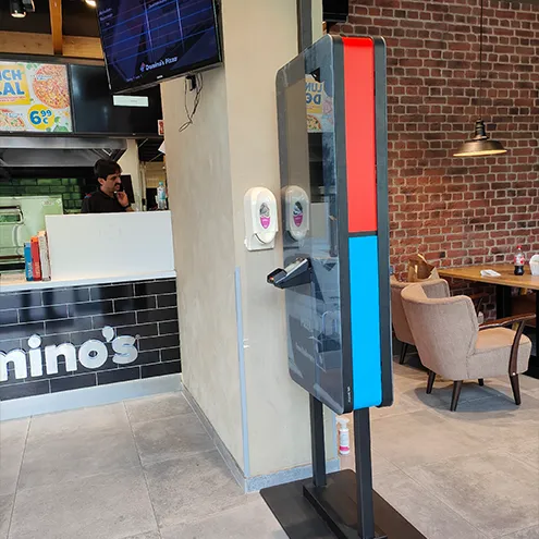 Prestop Self-Service Kiosk Domino's Pizza