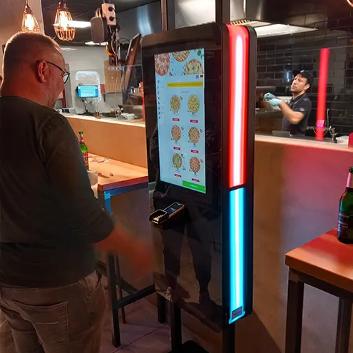 Prestop Self-Service Kiosk Domino's Pizza