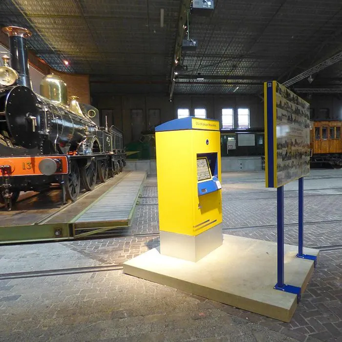 Prestop selfie Spoorwegmuseum Fall