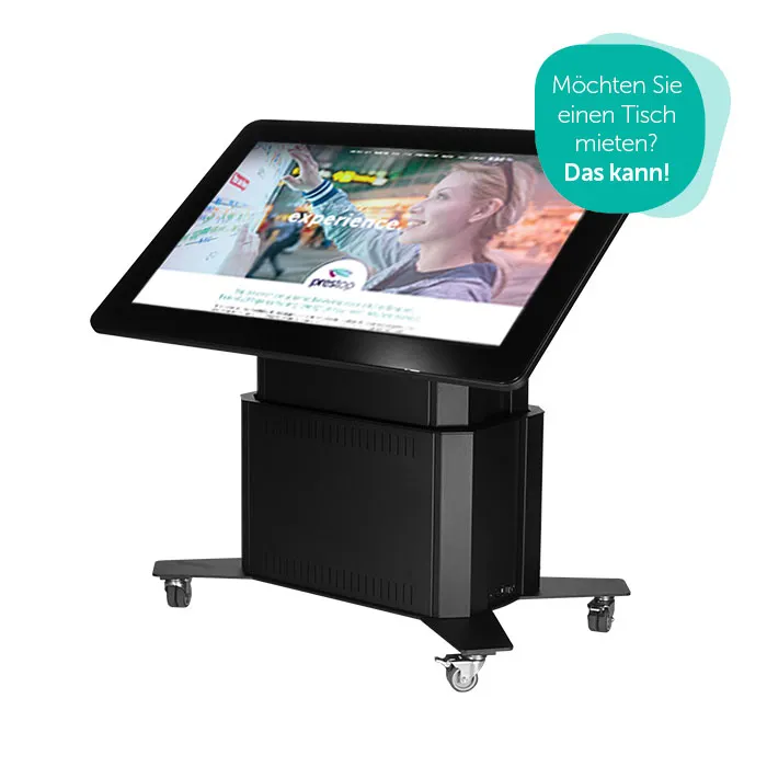 Vermietung Touchscreen Tische