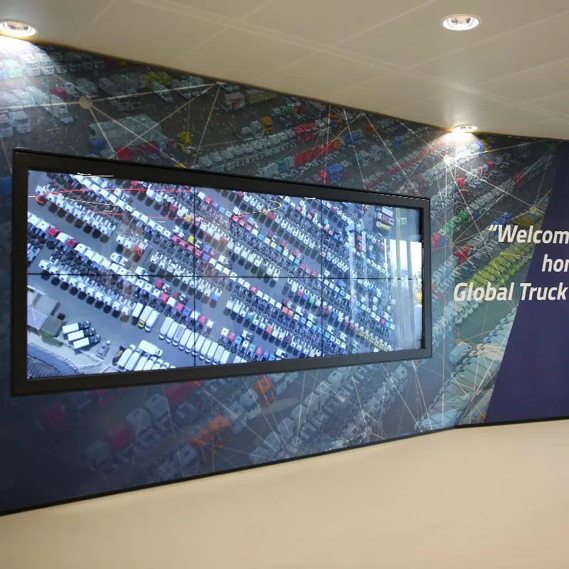 BAS Trucks videowall - Prestop videowalls