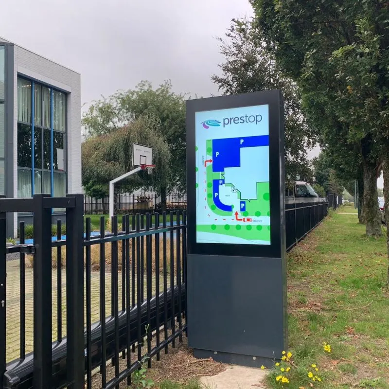 Outdoor-Kiosk / Terminal für digitale Beschilderung