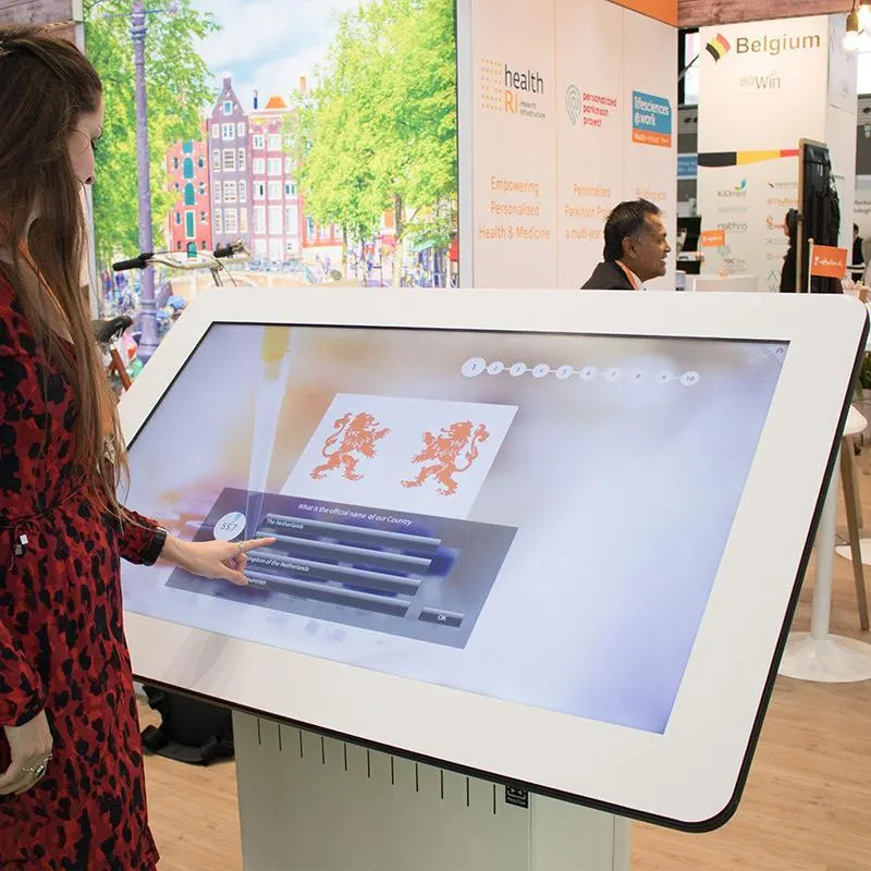 Prestop touchscreen tafel Health Holland