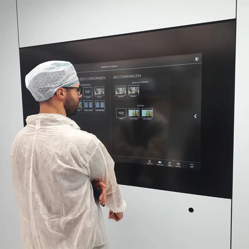 Eingebaute Touchscreens