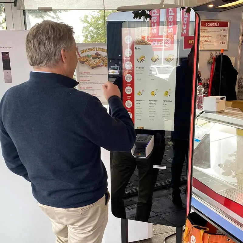 Franky's Fish, Chips and Snacks self-service kiosk