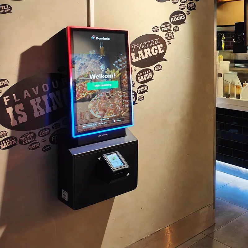 Wand Self-Service Kioske Prestop