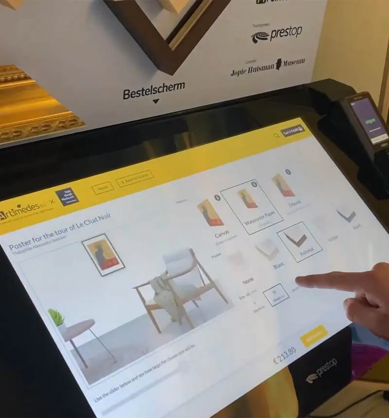 Museum Bestell Kiosk