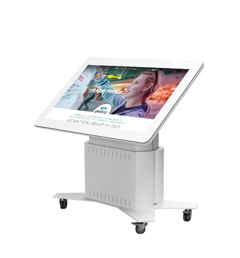 Smart Touch Tisch Eminent 55" Weiß 