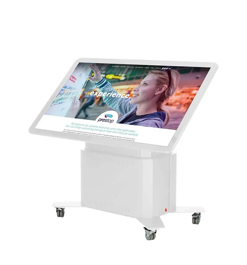 Smart Touch Tisch Eminent 65" 4K Weiß 