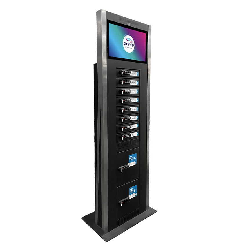 Charging Kiosk 622 10 Lockers