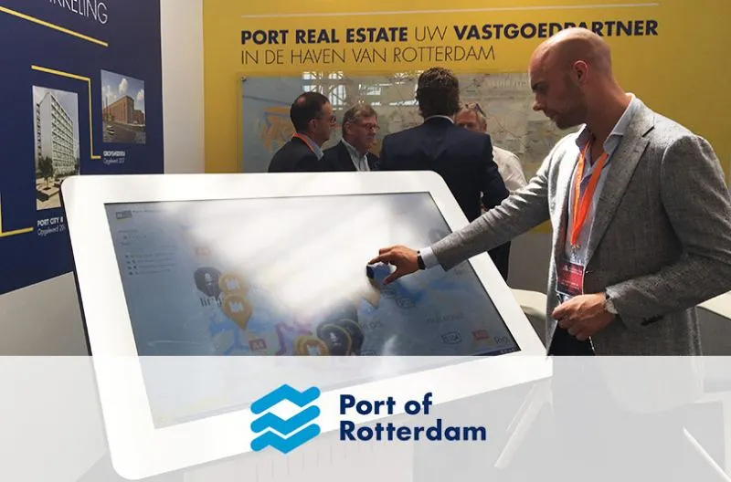 Port of Rotterdam Prestop Touchscreens
