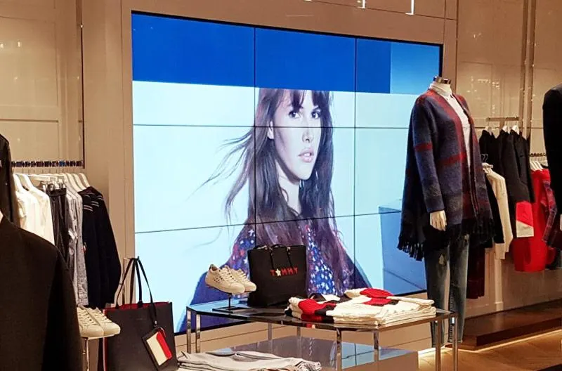 Tommy Hilfiger Videowall Referenz Prestop