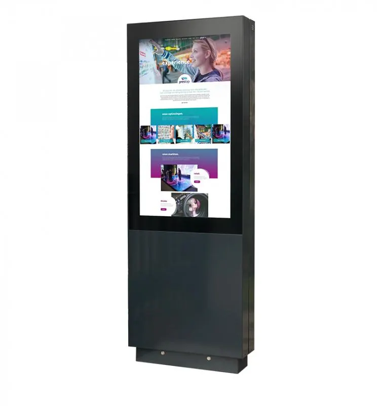 Outdoor Kiosk Eminent 55" DUO