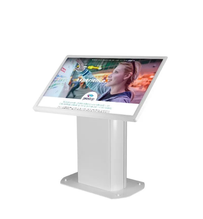 Kiosk Evolution 55" 4K L Weiß