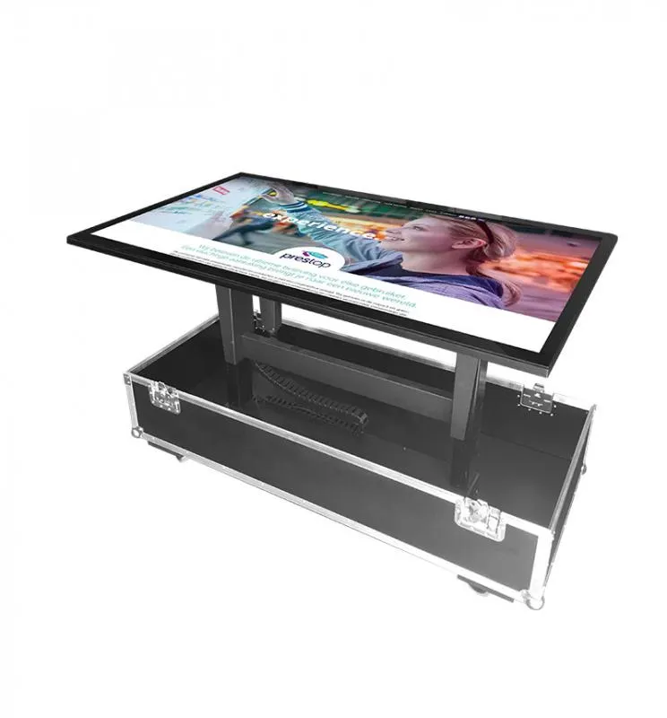 Flightcase voor 70" display 