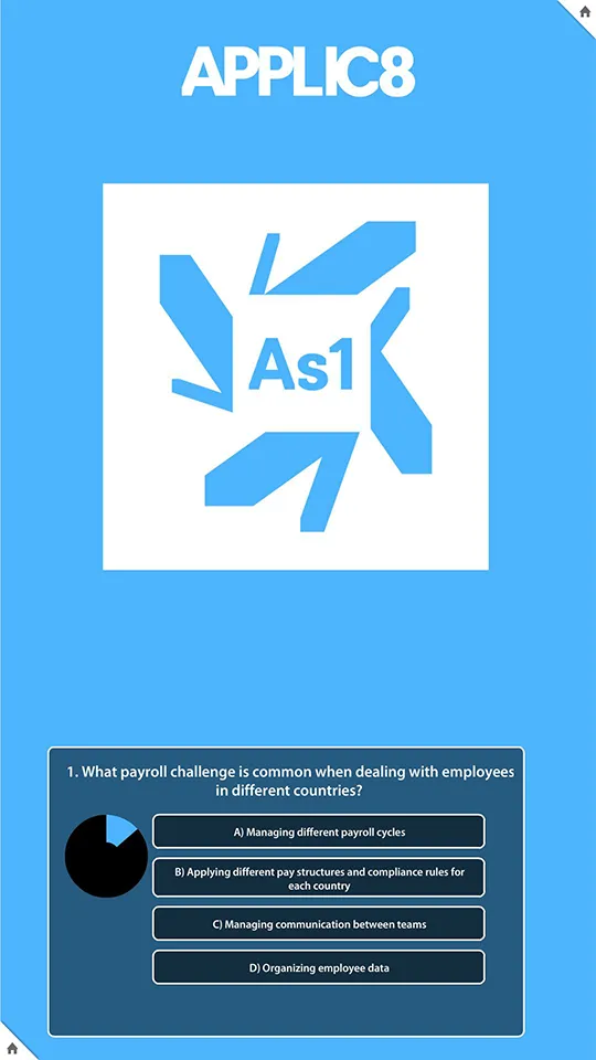 Applic8 Quizspiel für Touchscreen mit Omnitapps auf der Messe