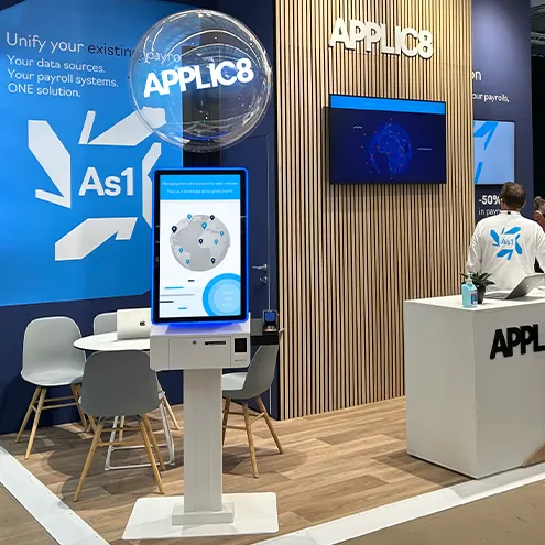 Applic8 ist der erste Mieter des 3D-Hologramm-Kiosks von Prestop!