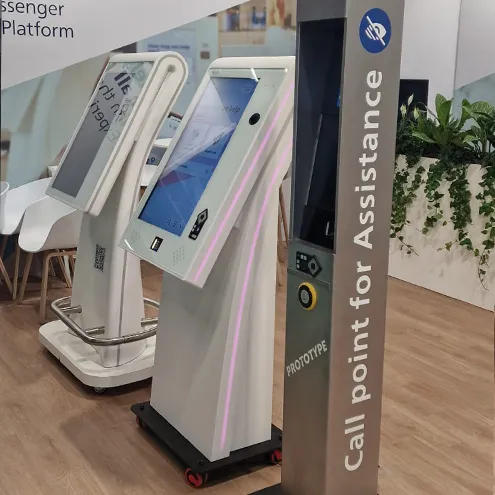 Neue SSU's und PRM Call Points Schiphol Aviation Solutions