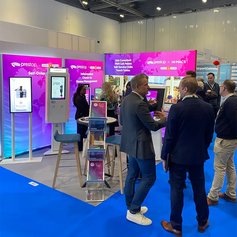 Prestop präsentiert moderne Self Service Lösungen für Flughäfen auf der Passenger Terminal Expo 2026