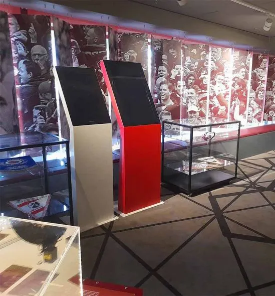 Feyenoord Museum hat vorübergehend Leihkioske bis zum neuen Modell