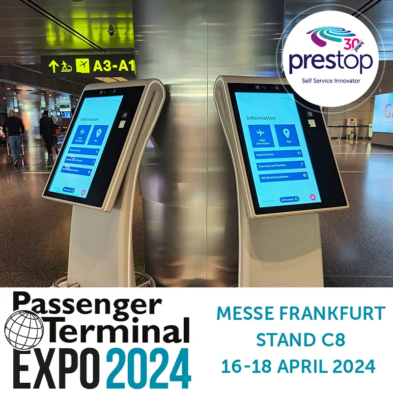 Am 16., 17. und 18. April werden wir auf der Passenger Terminal Expo in Frankfurt sein!