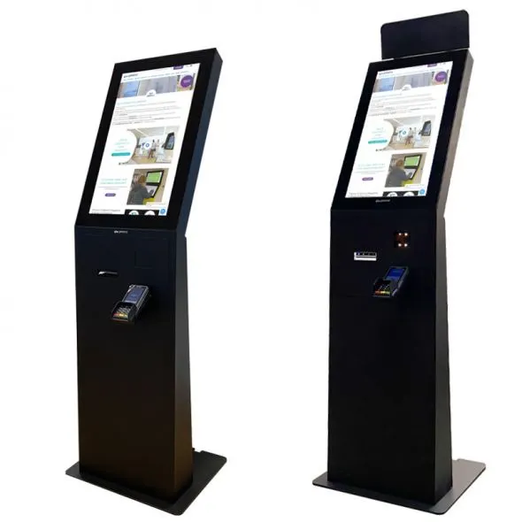 Neu! Der 27 Zoll Portrait Eminent Kiosk (mit Signage Zeigen!)