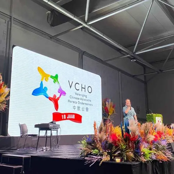 Prestop beim 10-jährigen Jubiläum des VCHO auf der Floriade vertreten