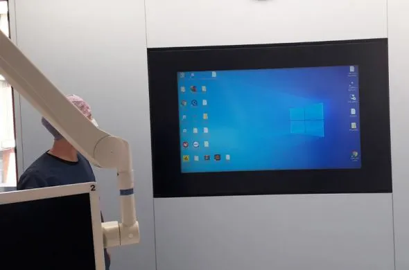 Eingebauter Touchscreen für Operationssaal für einen festen Partner