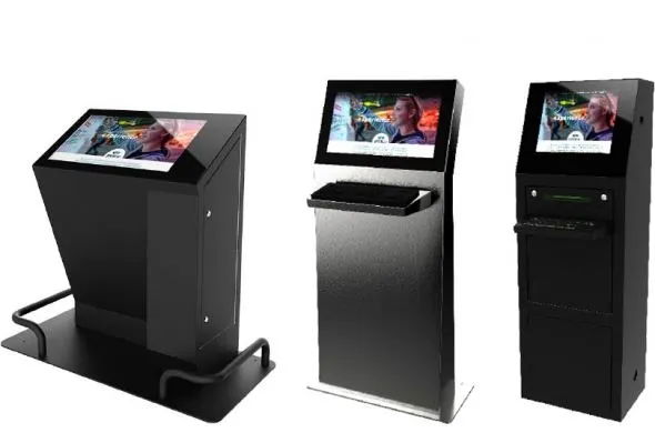 Industriekiosk: eine innovative Touchscreen-Lösung für Produktionsumgebungen.