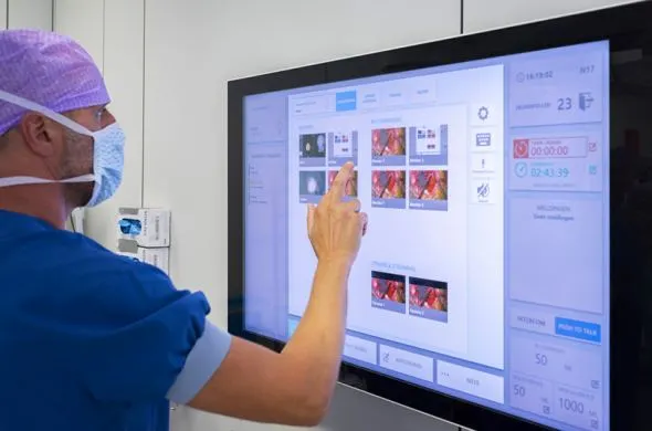 Touchscreens für Operationssäle in niederländischen Kliniken