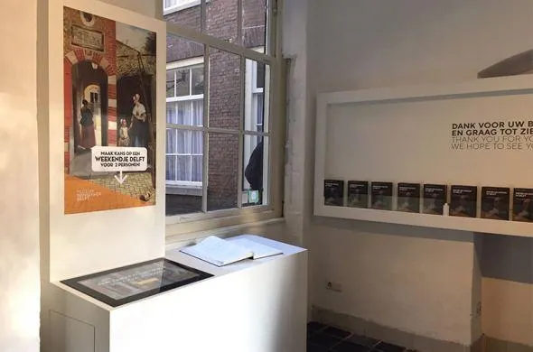 Touchscreen mit Omnitapps für Museum Prinsenhof Delft