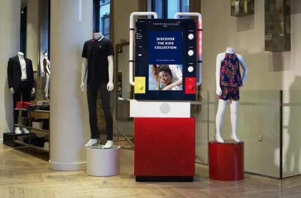 Mehr Konvertierung mit Tommy Hilfiger Kids Kiosk