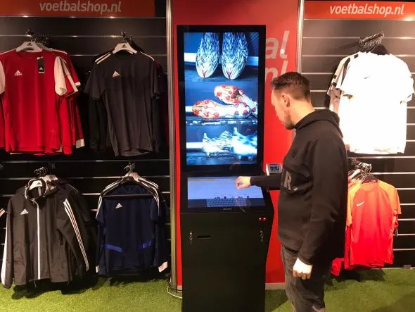 Bestellkioske Voetbalshop.nl