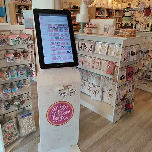 Kiosk Evolution 24" P Pin inkl. Drucker 