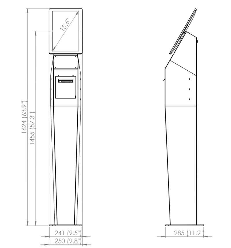 Kiosk Evolution 15" P LED PAY 