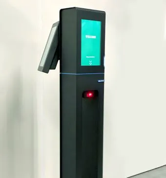 Berührungslose Scan-Säule 